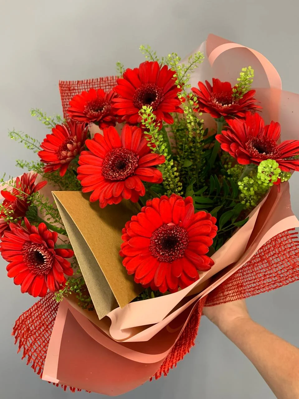 Bukiet czerwone gerbery Pruszków