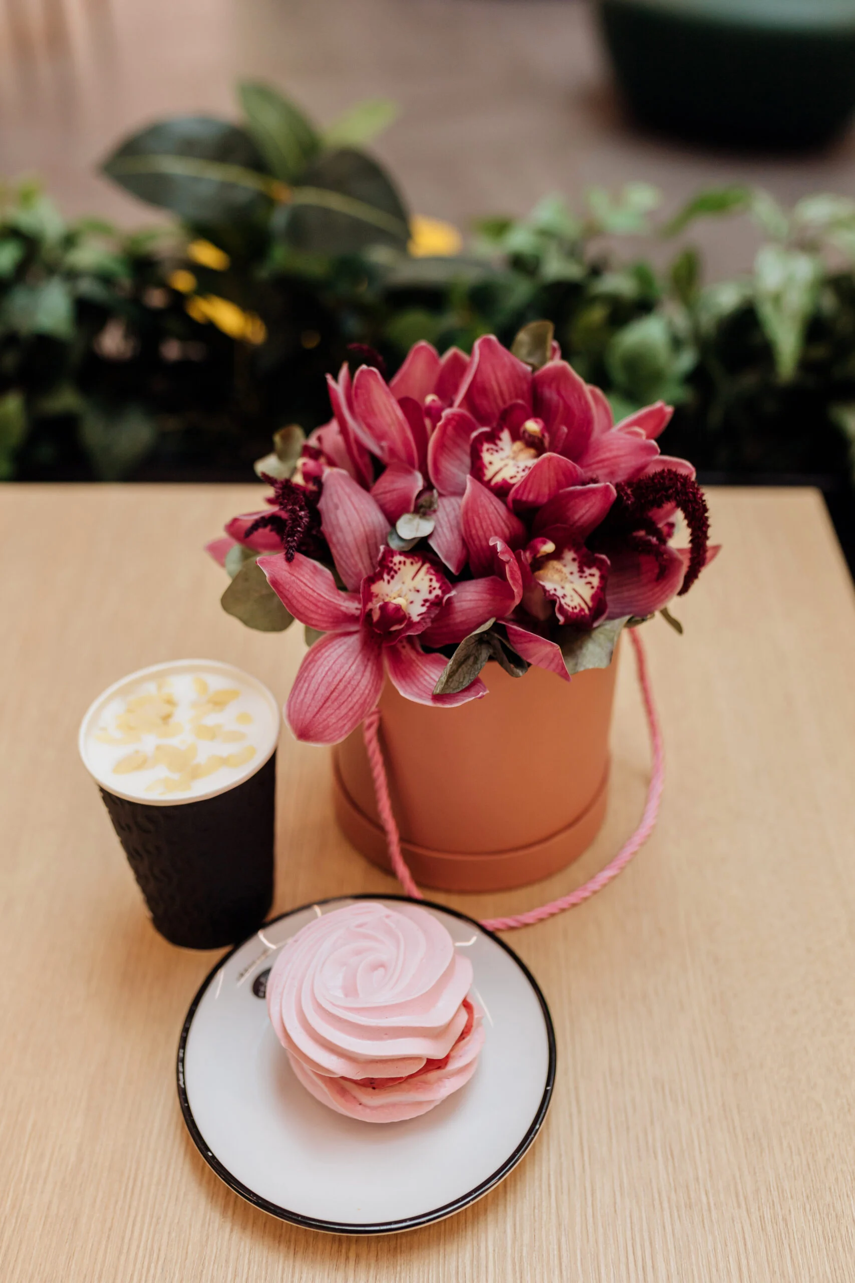 Flower box ze storczyków Warszawa