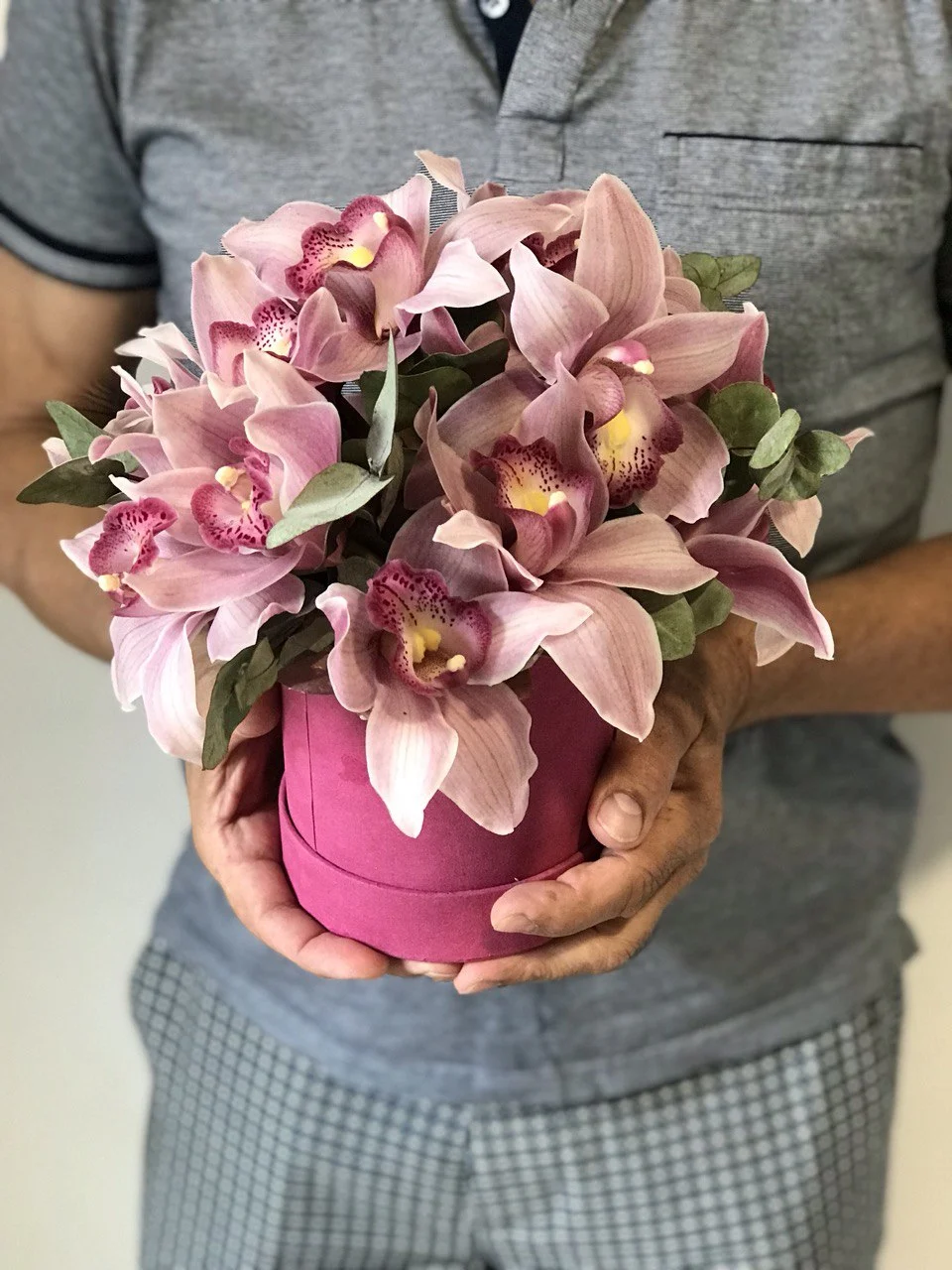 flower box ze storczyków Pruszków