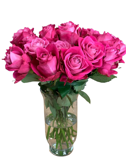 Bukiet do wazonu z dostawą niska cena różowe róże