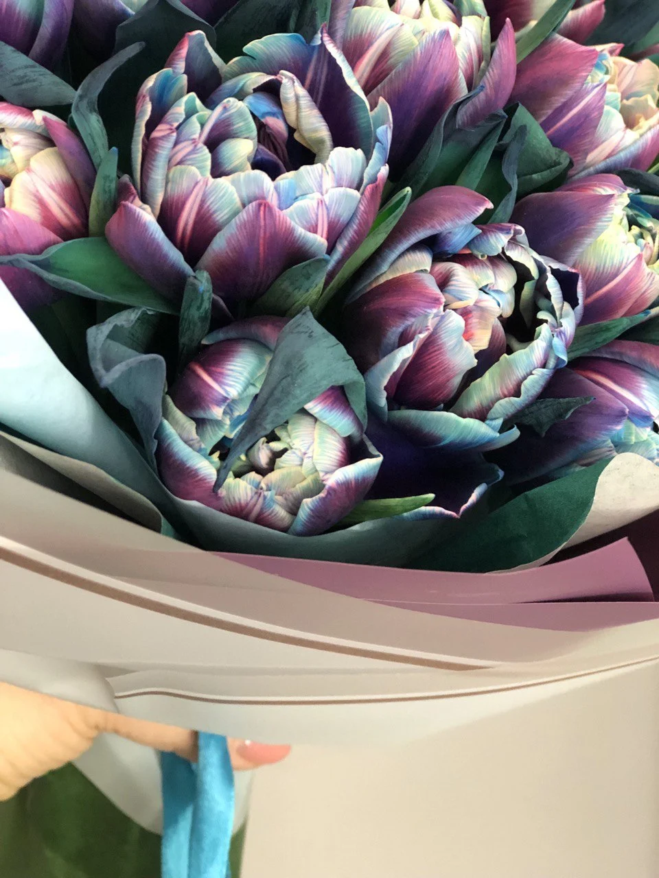 Bukiet dla żony ekskluzywne tulipany na Dzień kobiet z dostawą niska cena Warszawa