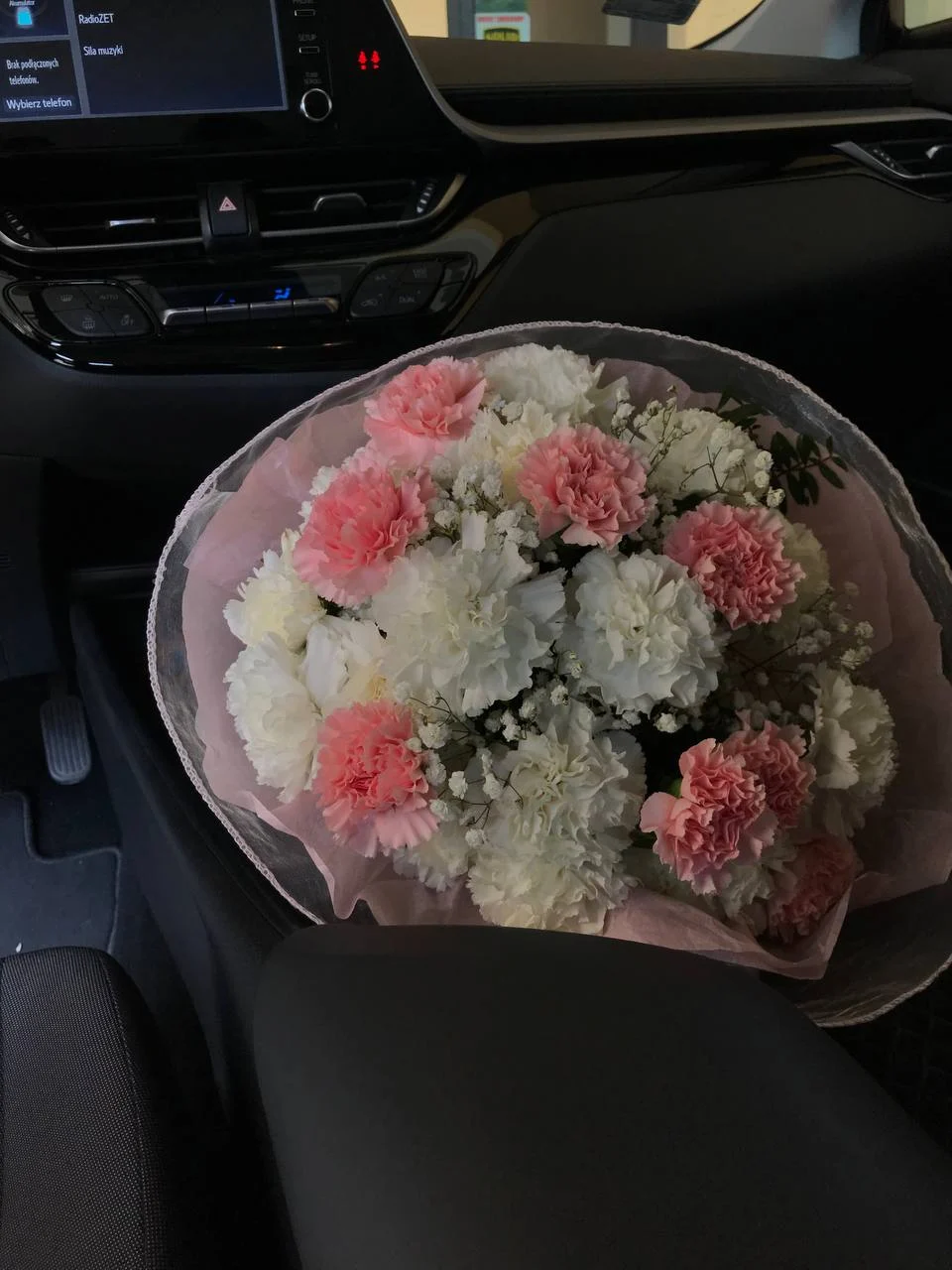 biały goździk Brwinów