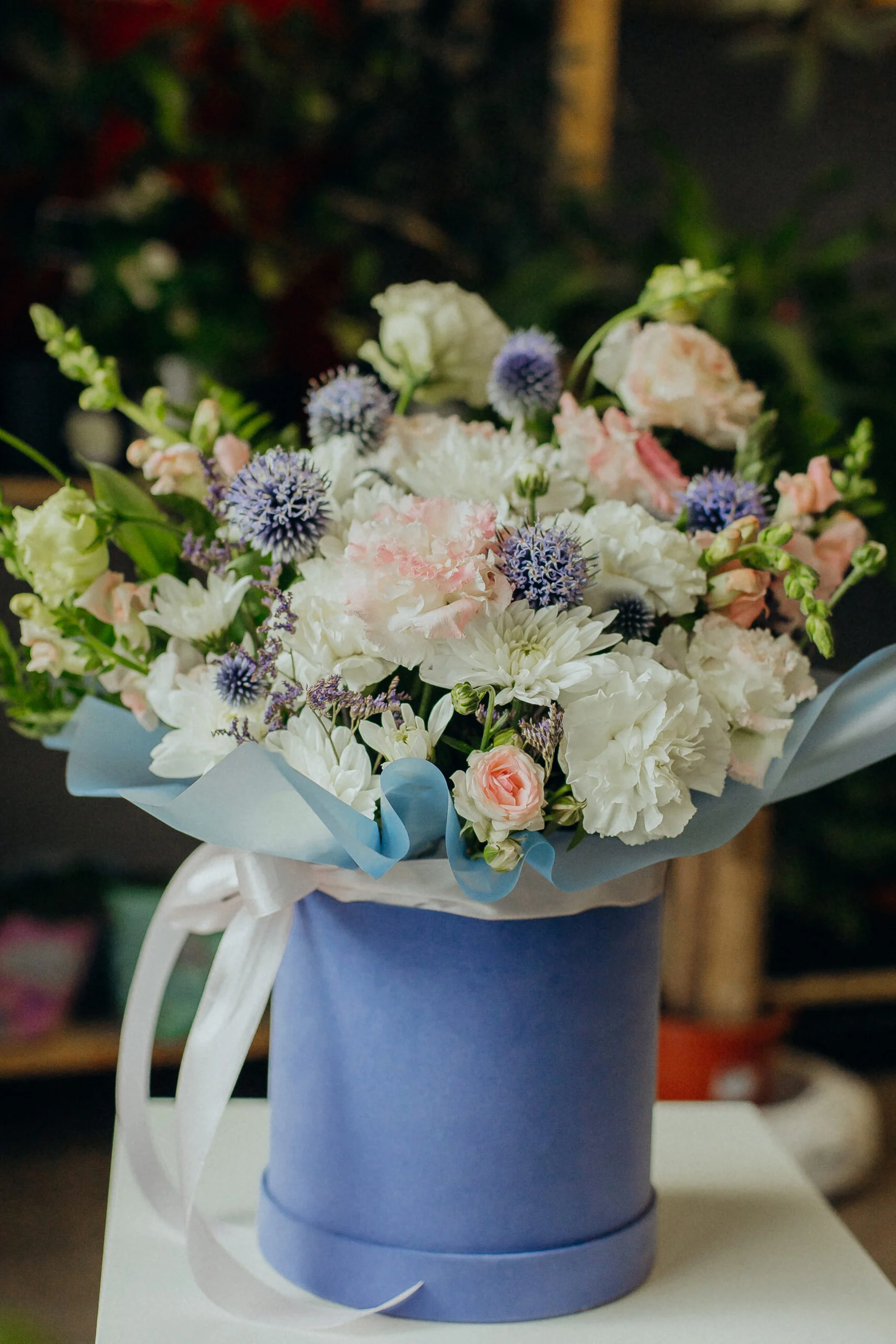 jasne kwiaty w pudełku Grodzisk Mazowiecki