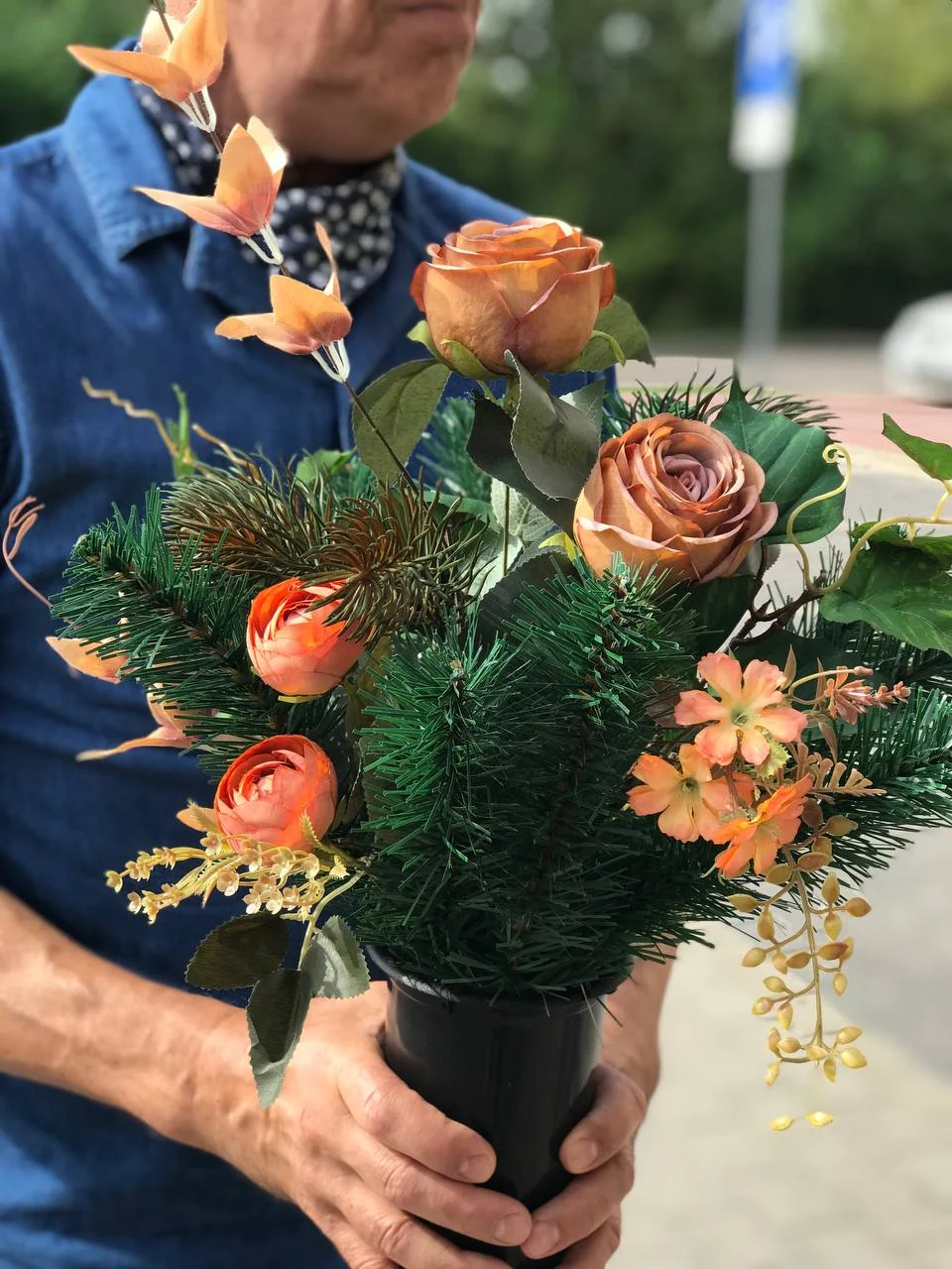 Wiązanka do wazonu na Wszystkich Świętych Grodzisk Mazowiecki