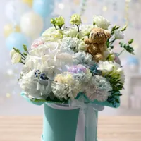 Kwiaty na narodziny dziecka