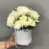 Flower box z białą różą Pruszków
