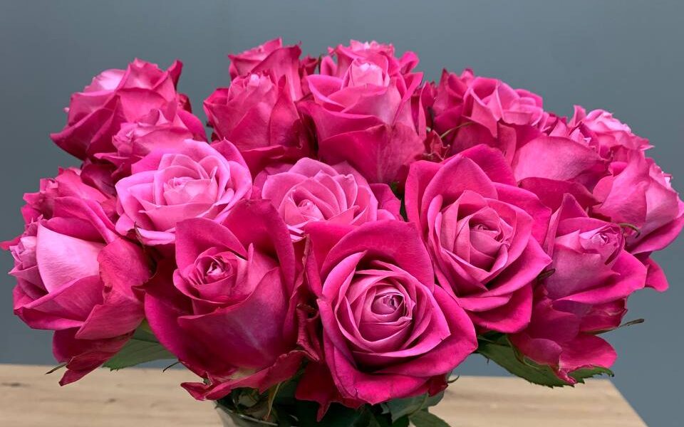 Bukiet do wazonu z dostawą niska cena różowe róże Otrębusy