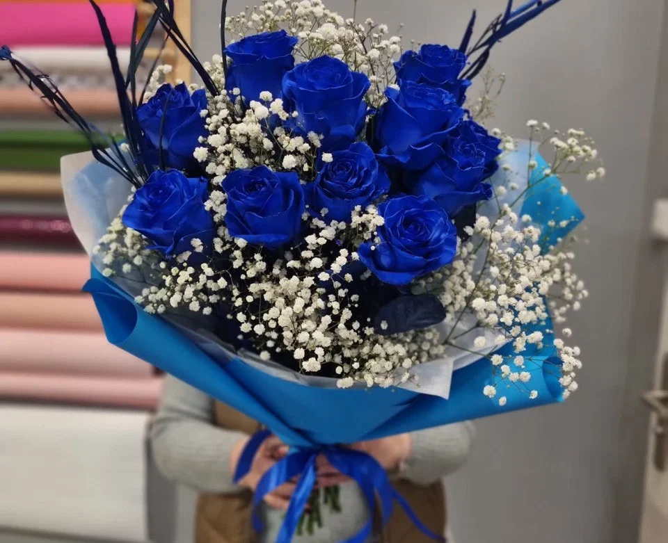 Gipsówka Kolorowa w Bukietach Pruszków