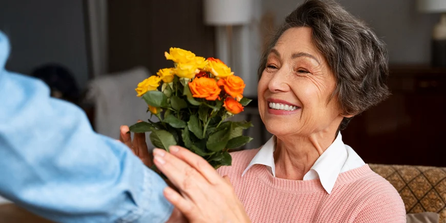 Kwiaty na Dzień Babci