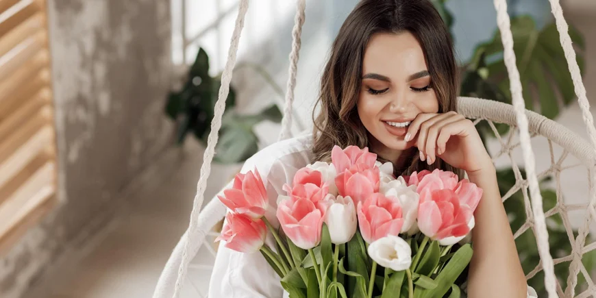 Bukiet tulipanów na Dzień Kobiet