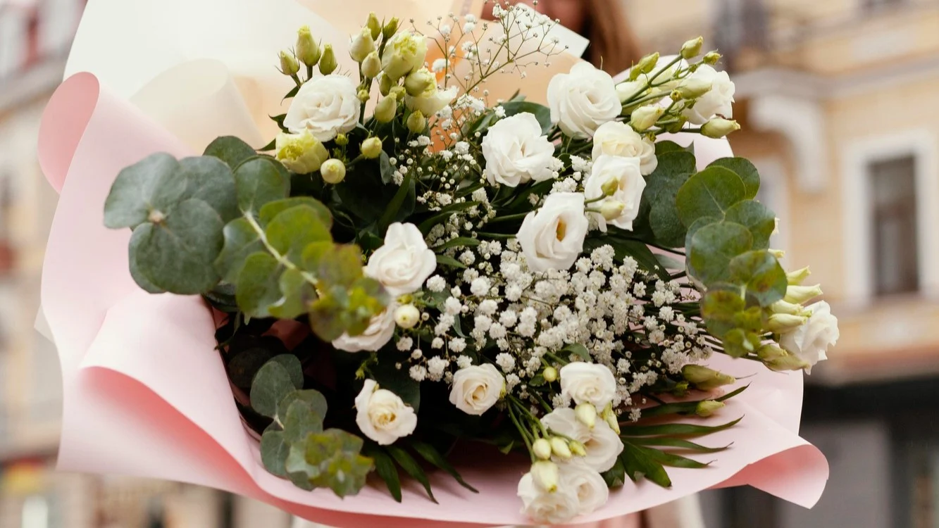 Idealny bukiet na otwarcie firmy