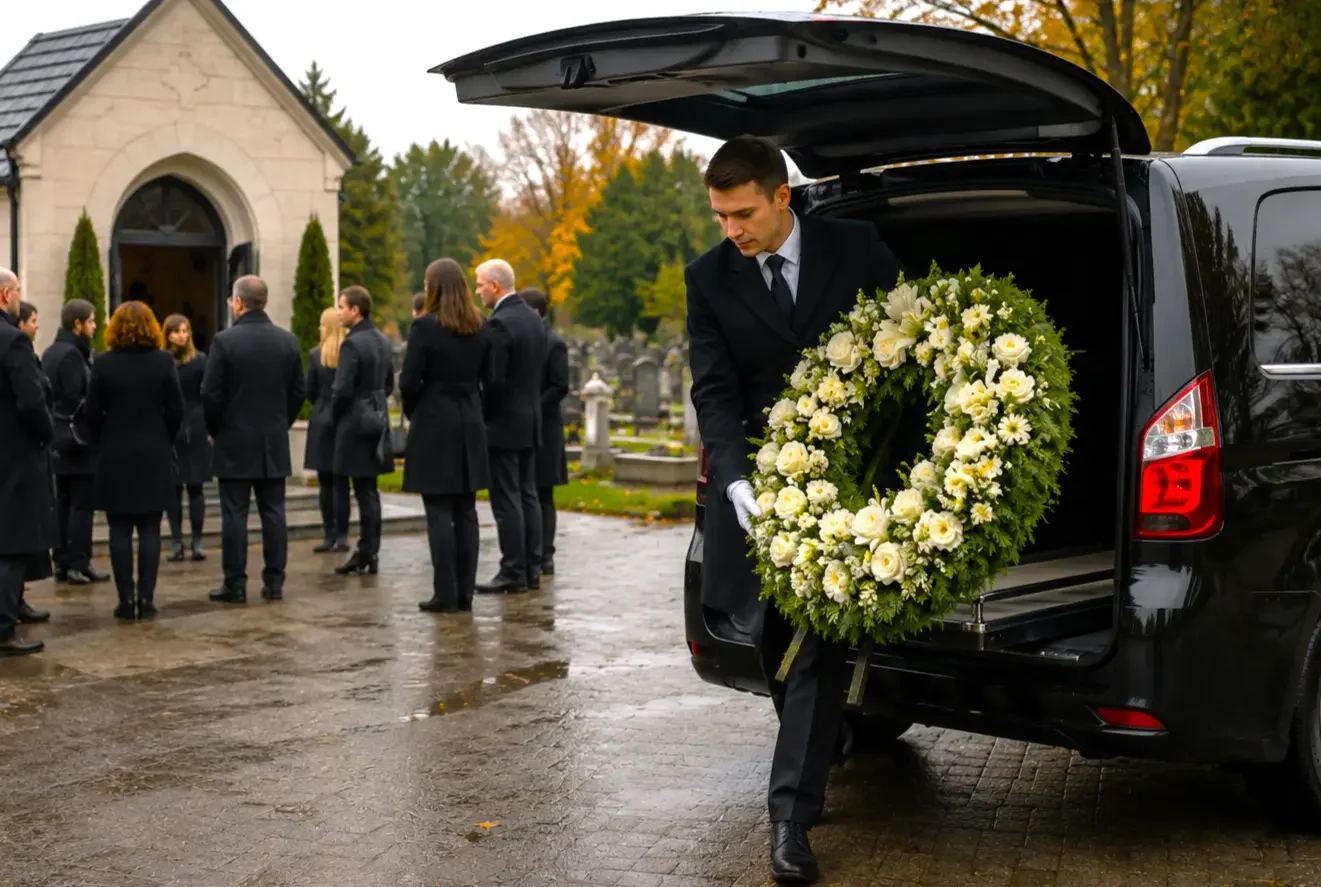 Dostawa na miejsce ceremonii